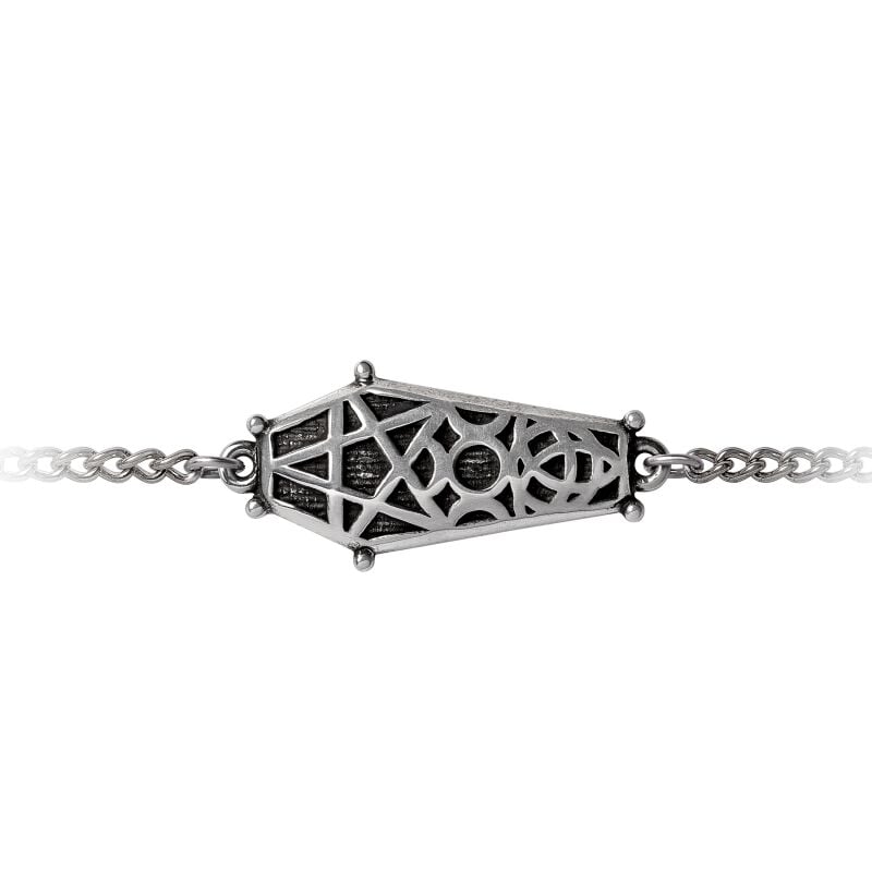 EMP "Hex Coffin" Armkette silberfarben von Alchemy Gothic