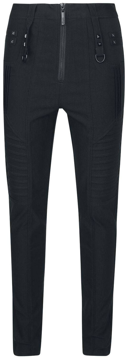 EMP "High Above Trousers" Stoffhose schwarz von KIHILIST by KILLSTAR