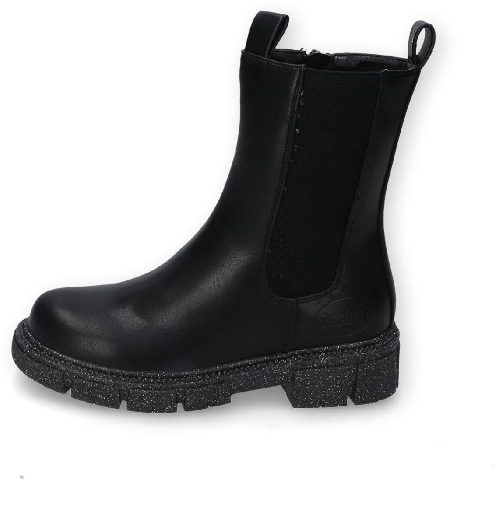 EMP "High Chelsea Boot" Kinder Boots Schwarz Von Dockers By Gerli