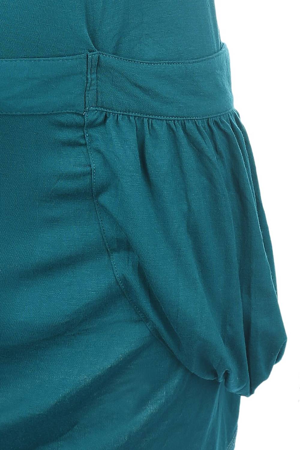 EMP "High Neck Dress" Kurzes Kleid Petrol Von RED By EMP