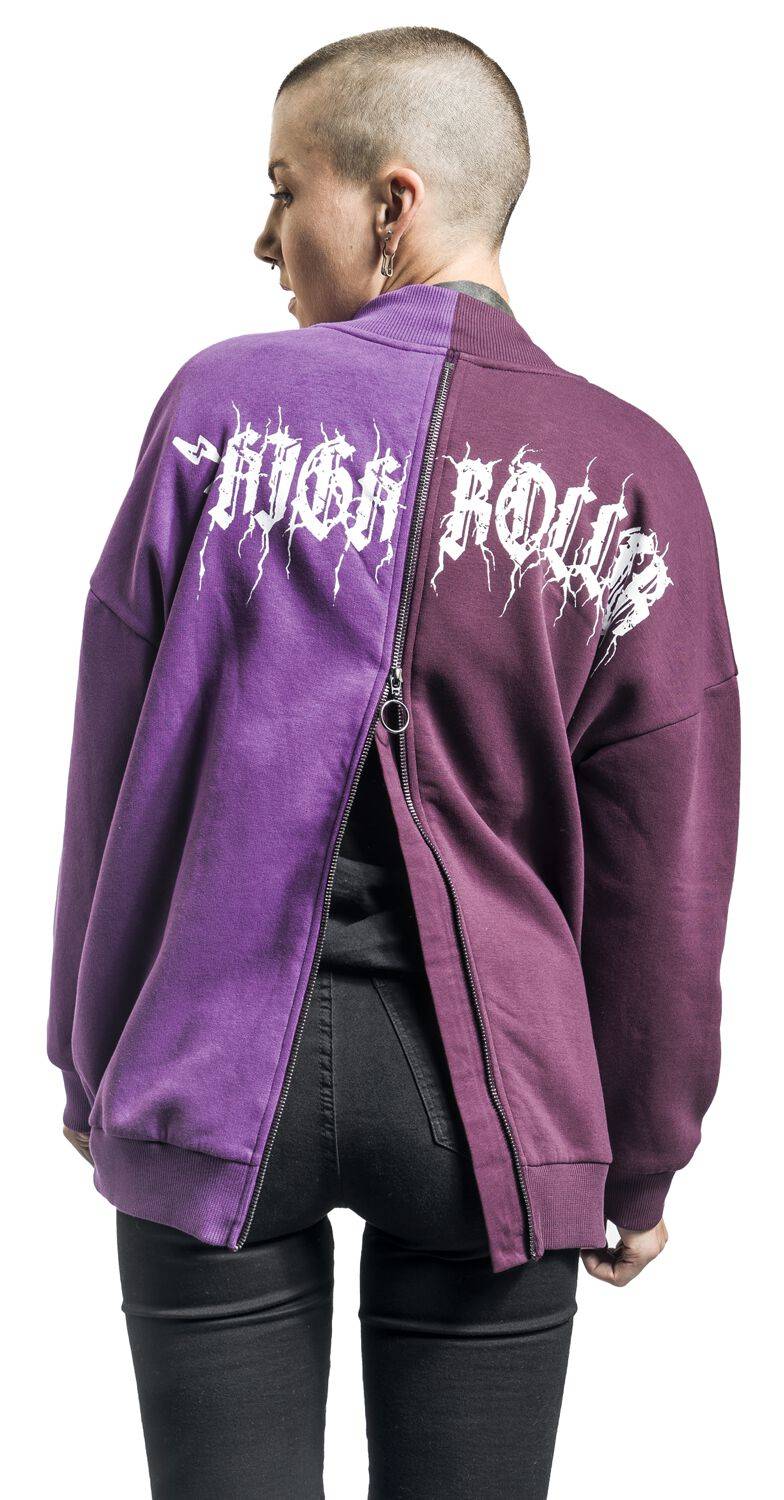 EMP "High Roller" Collegejacke Violett Von Tiny Tina's Wonderlands