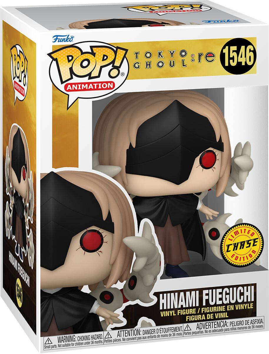 EMP "Hinami Fueguchi (Chase Edition Möglich!) Vinyl Figur 1546" Funko Pop! Multicolor Von Tokyo Ghoul
