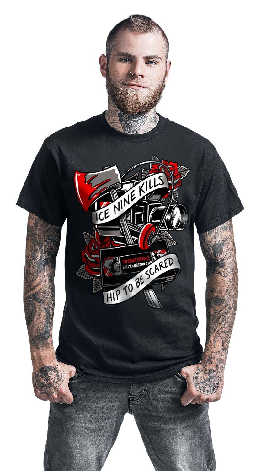 EMP "Hip To Be Scared" T-Shirt Schwarz Von Ice Nine Kills