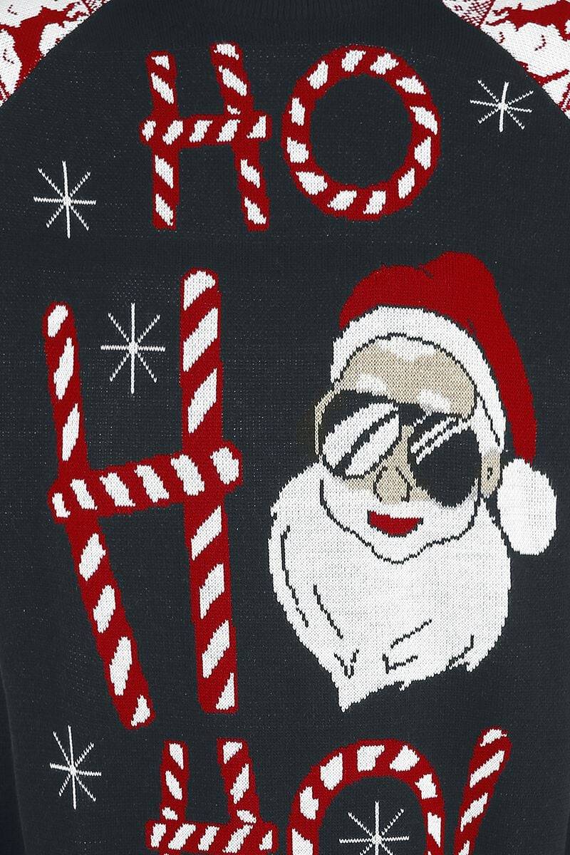 EMP "Ho Ho Ho" Weihnachtspullover Multicolor Von Ugly Christmas Sweater