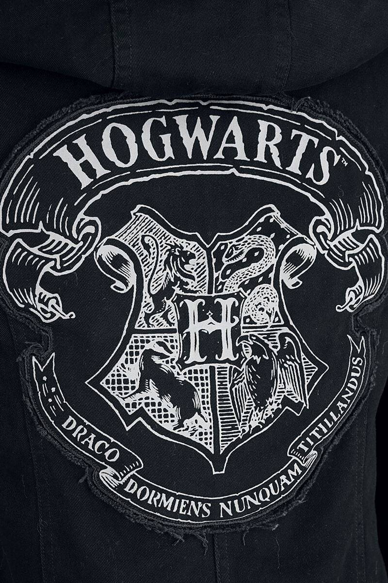 EMP "Hogwarts Crest" Winterjacke Schwarz Von Harry Potter