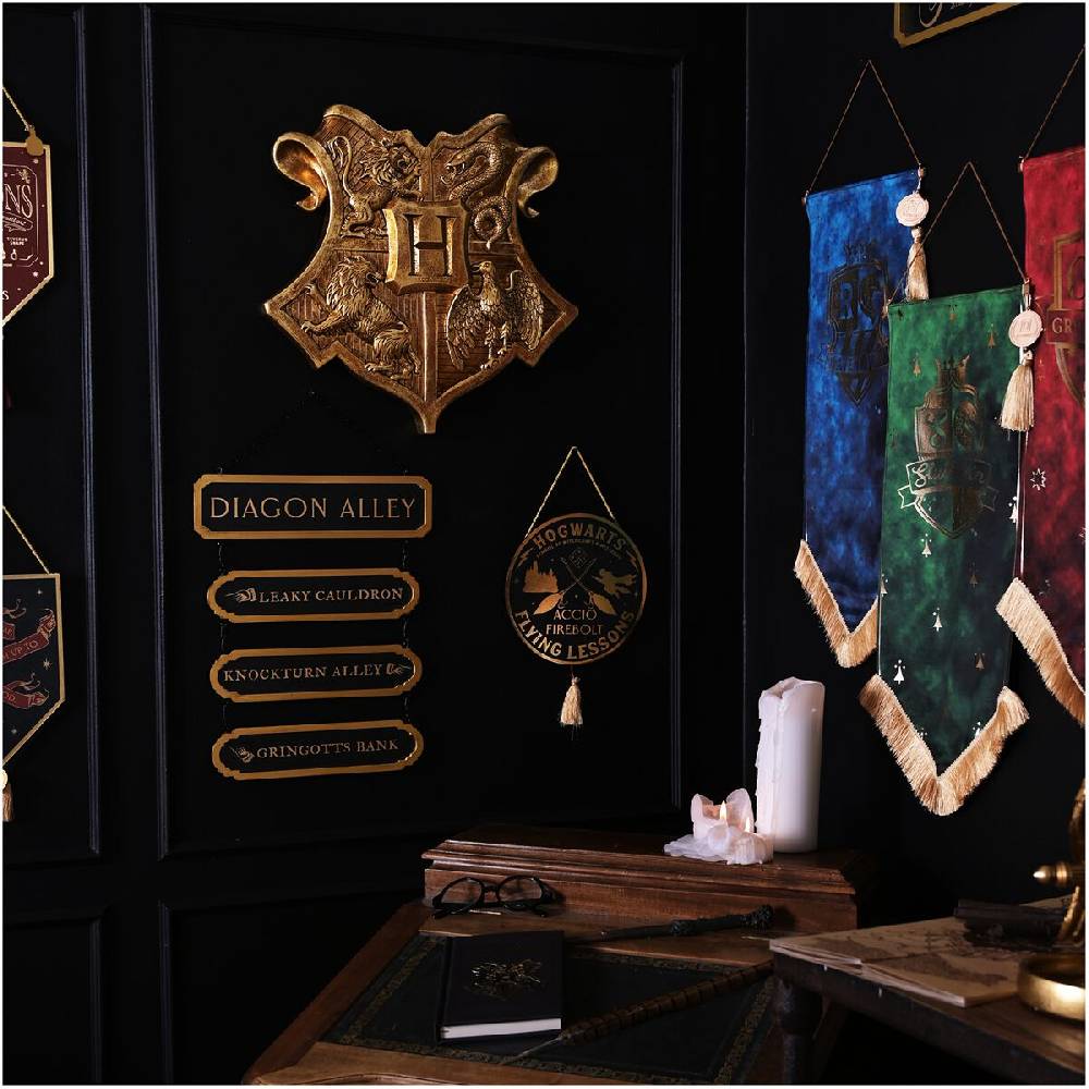 EMP "Hogwarts" Dekoartikel Goldfarben Von Harry Potter