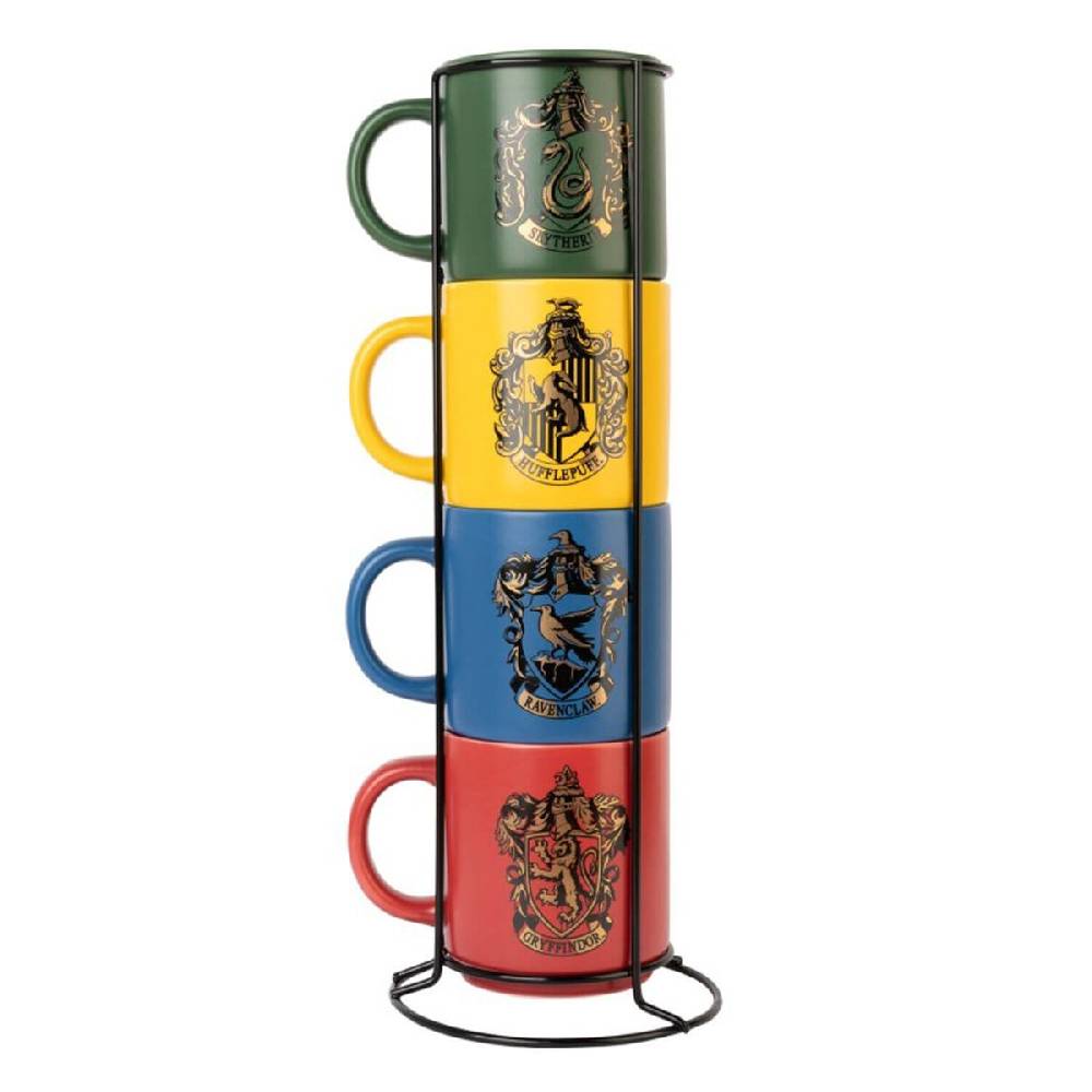 EMP "Hogwarts Häuser Tassen-Set" Tassen-Set multicolor von Harry Potter