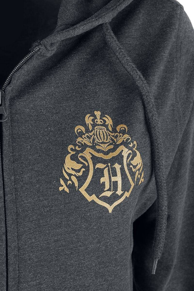 EMP "Hogwarts Home" Kapuzenjacke Charcoal Von Harry Potter