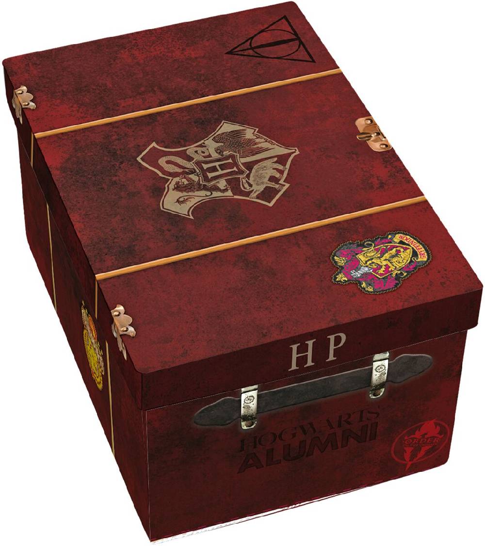 EMP "Hogwarts Suitcase - Premium Geschenk-Set" Fanpaket rot von Harry Potter