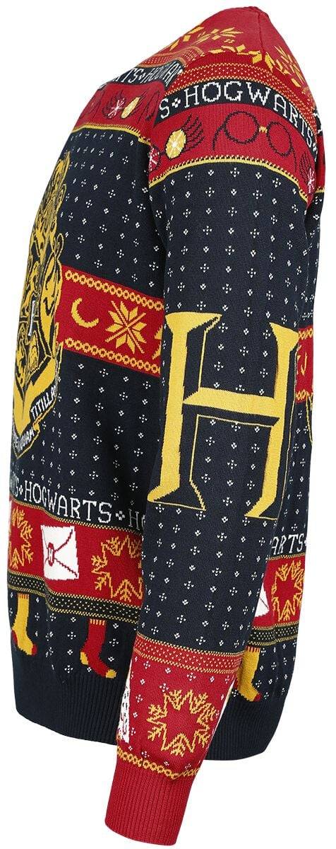 EMP "Hogwarts" Weihnachtspullover Multicolor Von Harry Potter