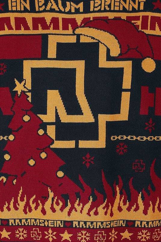 EMP "Holiday Sweater 2020" Weihnachtspullover Multicolor Von Rammstein