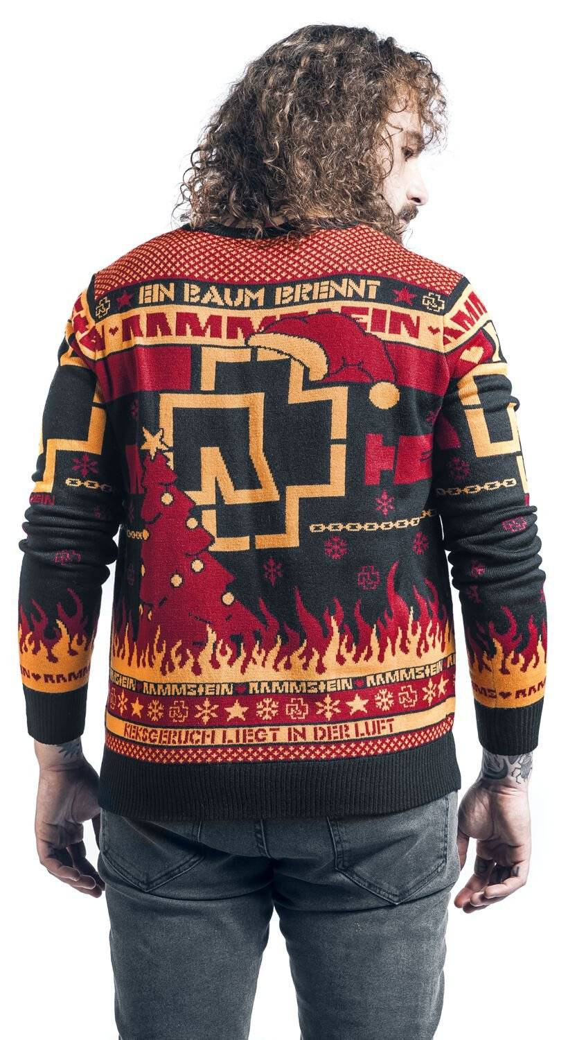 EMP "Holiday Sweater 2020" Weihnachtspullover Multicolor Von Rammstein
