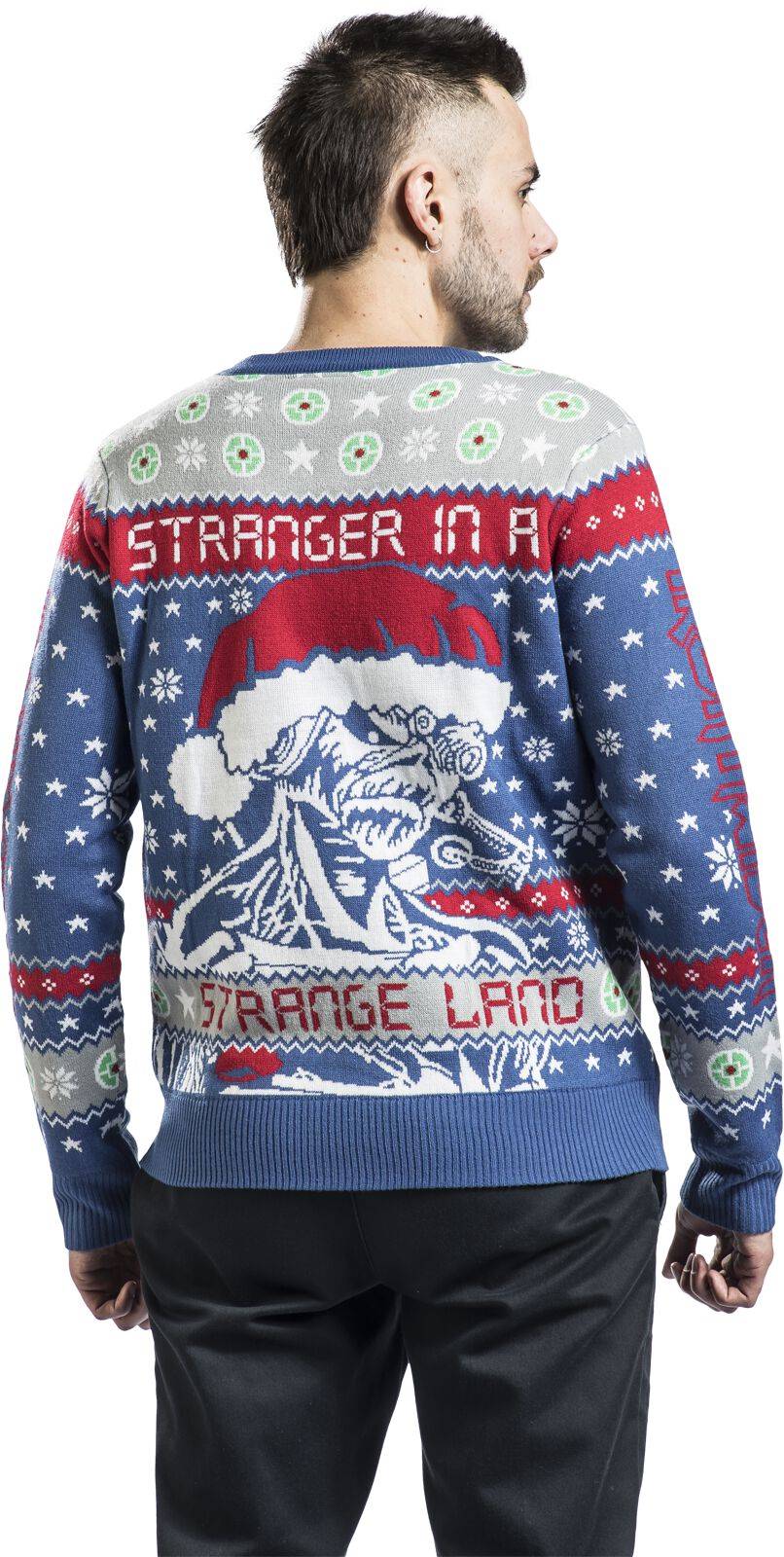 EMP "Holiday Sweater 2024" Weihnachtspullover Multicolor Von Iron Maiden