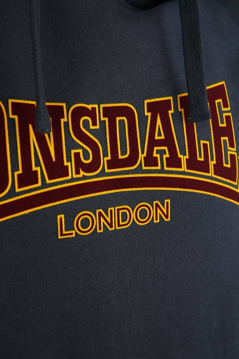 EMP "Hooded Classic LL002" Kapuzenpullover Blau Von Lonsdale London