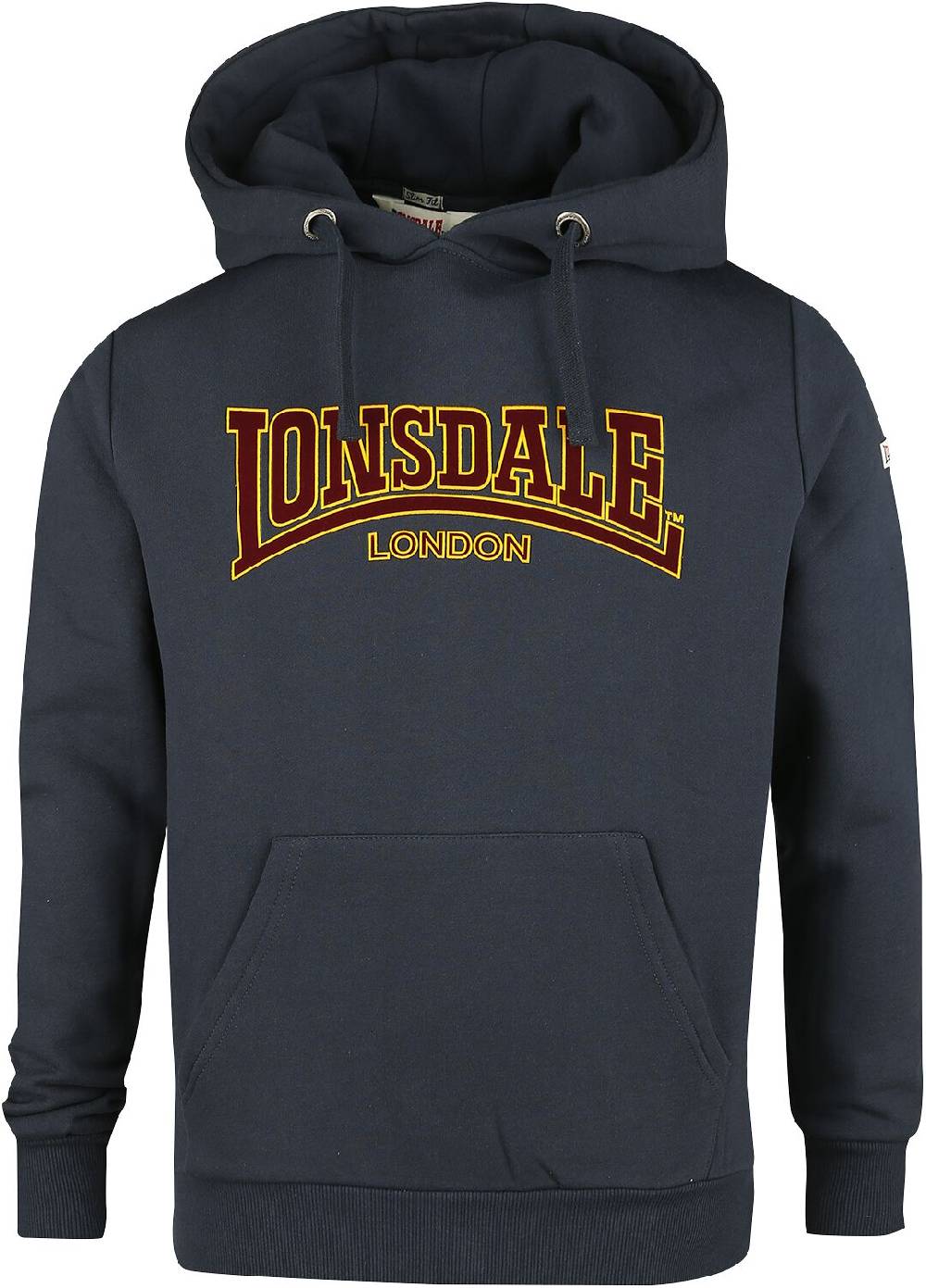 EMP "Hooded Classic LL002" Kapuzenpullover blau von Lonsdale London