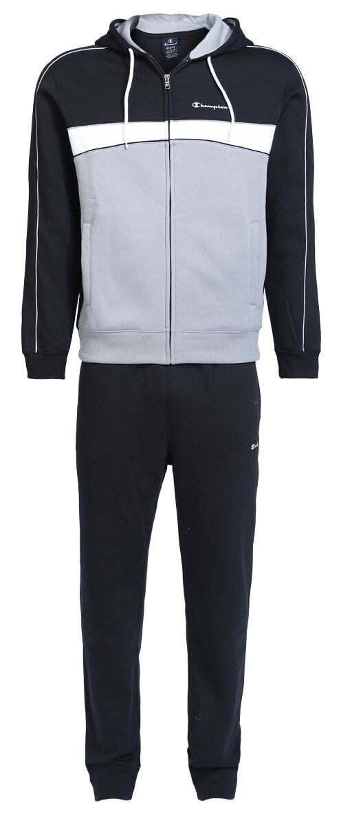 EMP "Hooded Full Zip Suit" Trainingsanzug schwarz von Champion