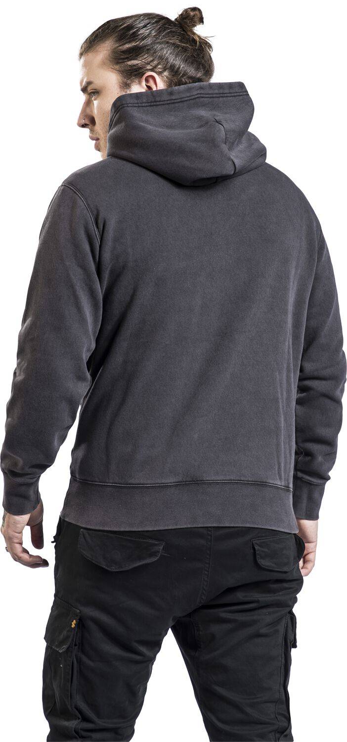 EMP "Hooded Sweatshirt" Kapuzenpullover Schwarz Von Champion