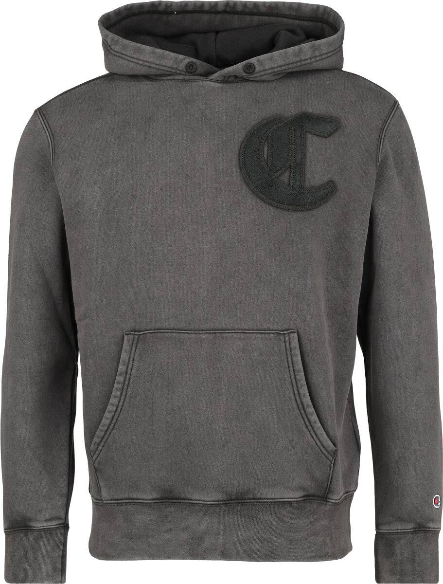 EMP "Hooded Sweatshirt" Kapuzenpullover schwarz von Champion