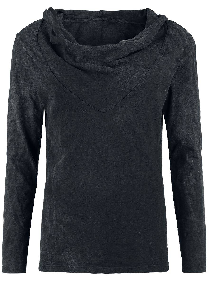 EMP "Hooded Top Deva" Kapuzenpullover grau von Outer Vision