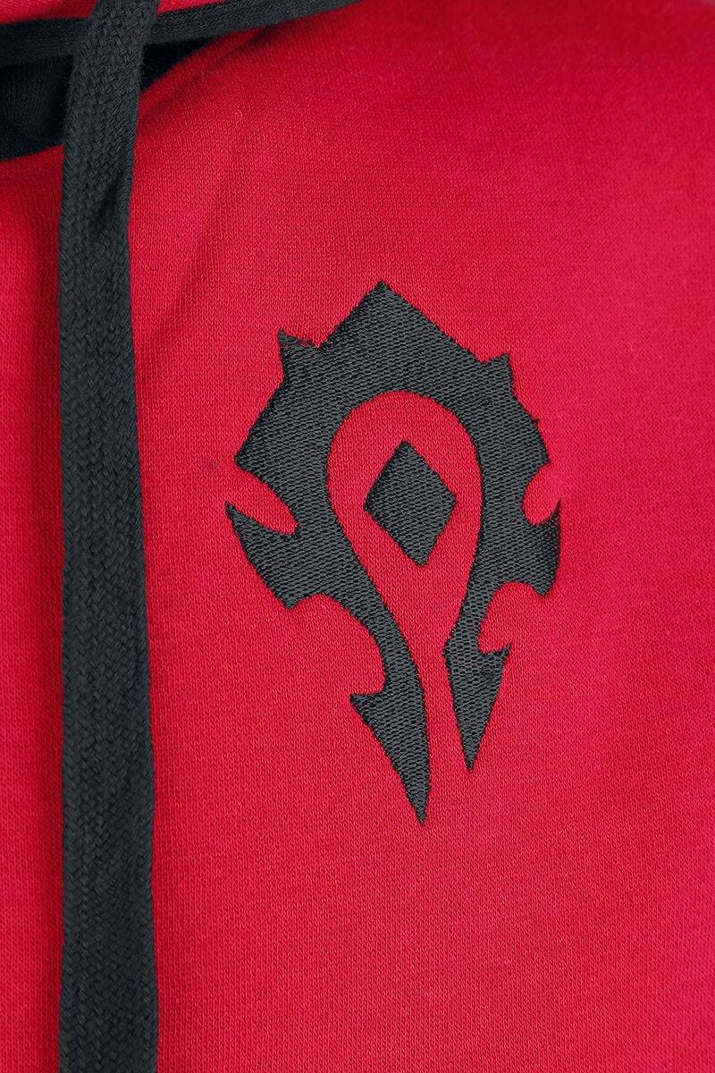 EMP "Horde" Kapuzenpullover Schwarz/rot Von World Of Warcraft