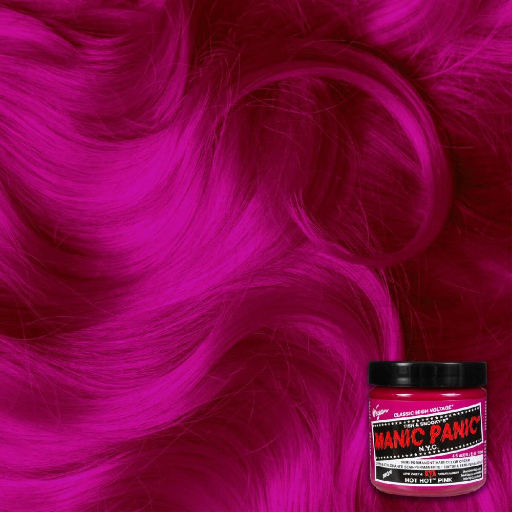 EMP "Hot Hot Pink - Classic" Haar-Farben Pink Von Manic Panic