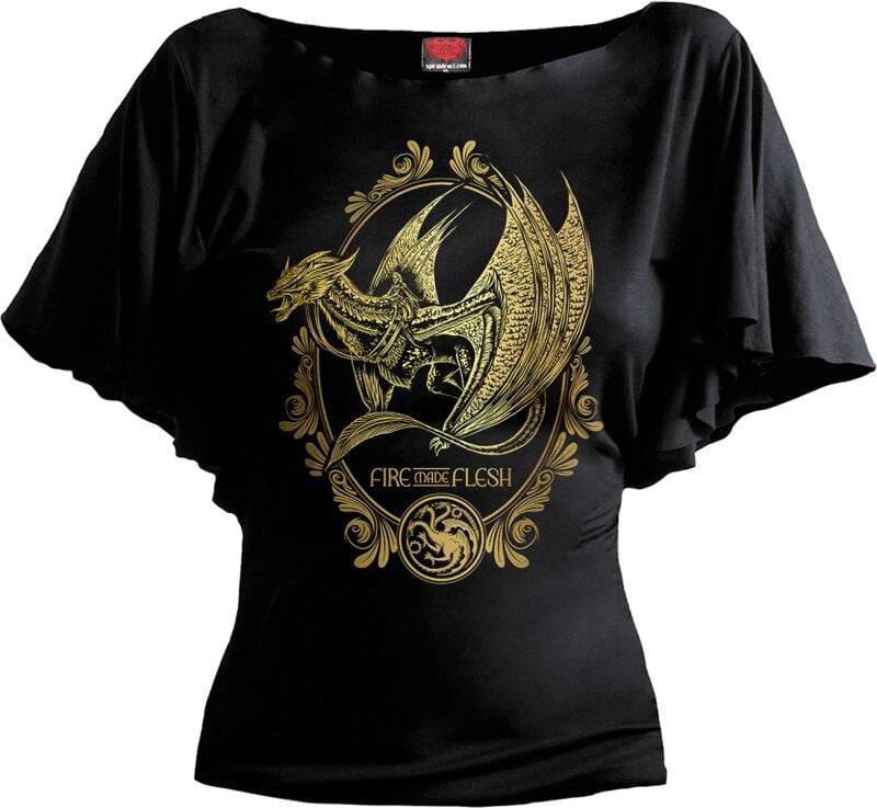 EMP "House of the Dragon - 2 - Filigree" T-Shirt schwarz von Game Of Thrones