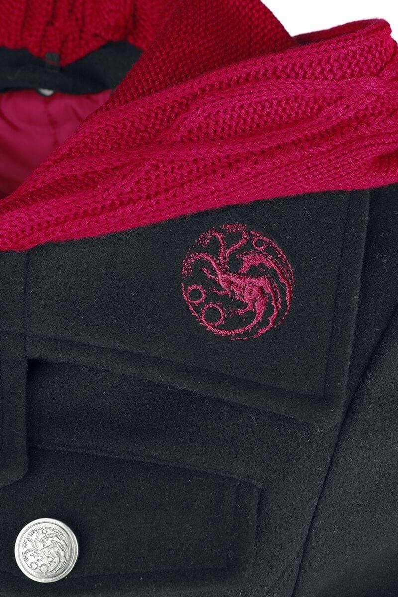 EMP "House Of The Dragon" Winterjacke Schwarz Von Game Of Thrones