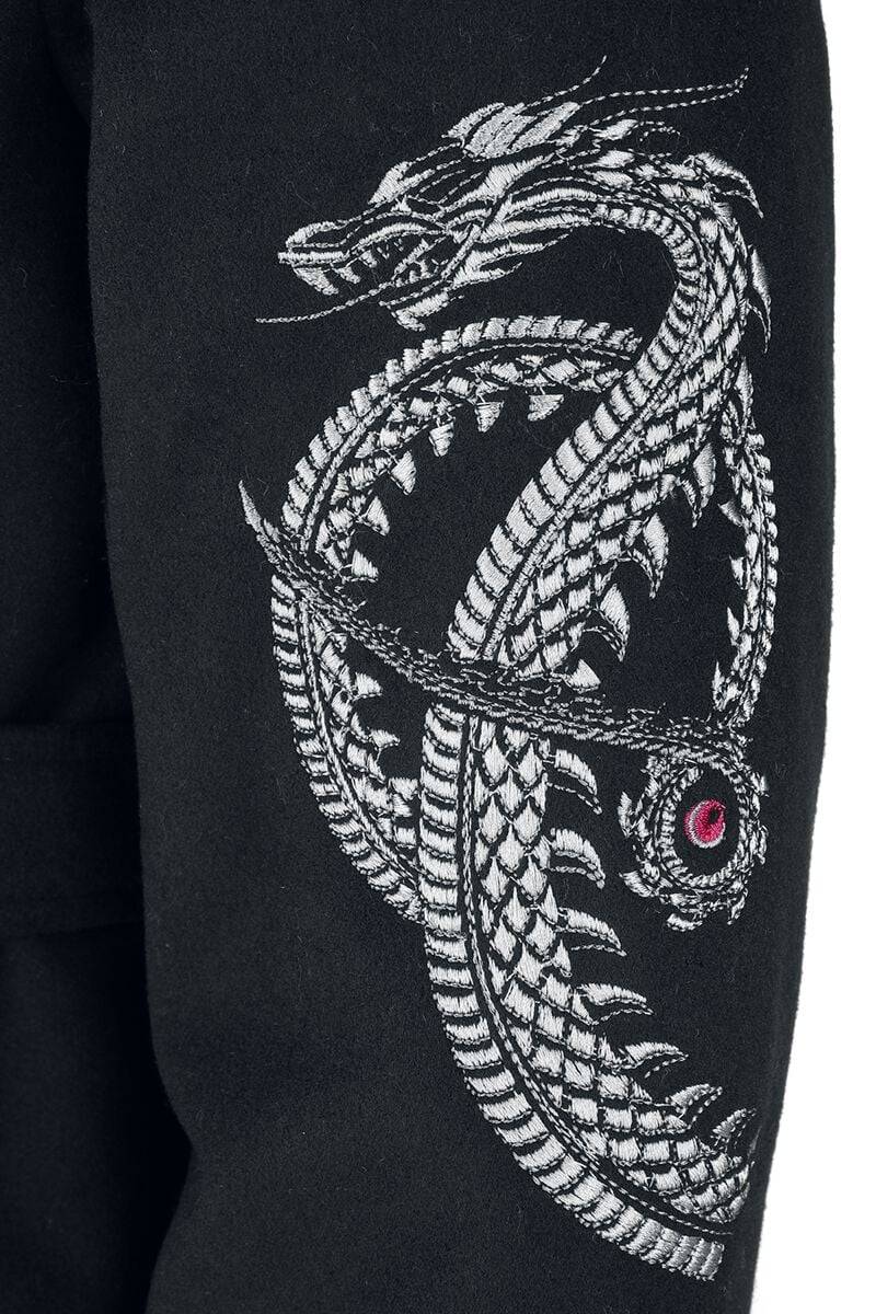EMP "House Of The Dragon" Winterjacke Schwarz Von Game Of Thrones