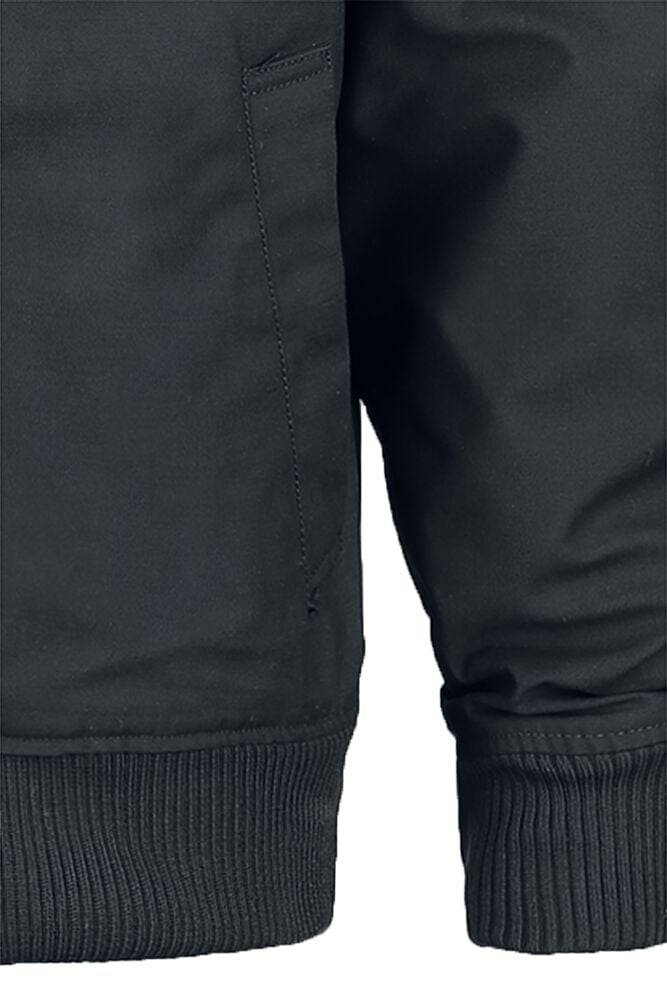 EMP "Hudson Jacket" Winterjacke Schwarz Von Vintage Industries