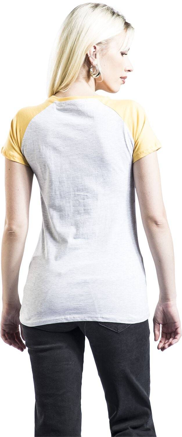 EMP "Hufflepuff Gold" T-Shirt Grau/gelb Von Harry Potter