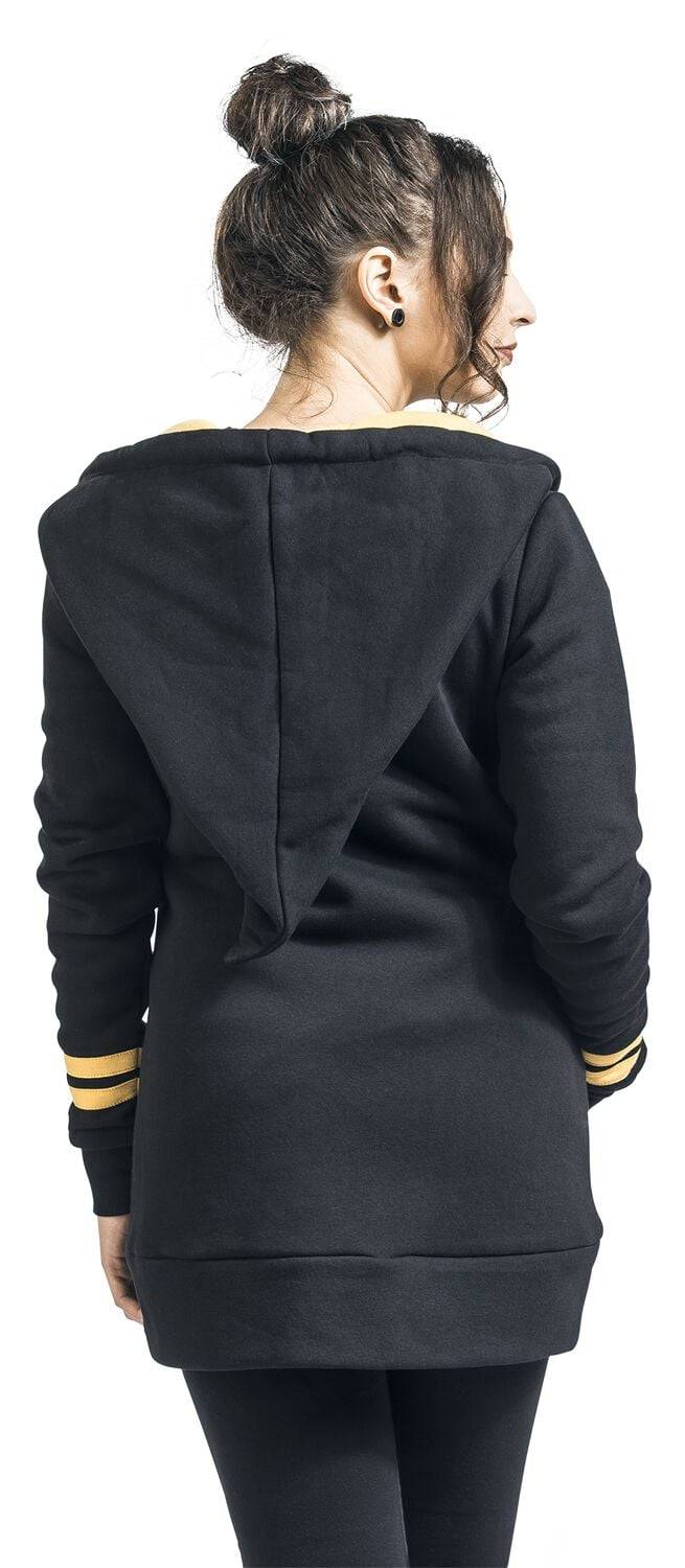 EMP "Hufflepuff" Kapuzenjacke Schwarz Von Harry Potter