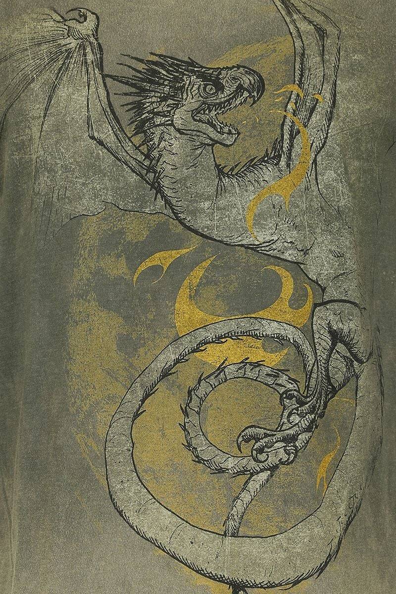 EMP "Hungarian Horntail" T-Shirt Grün Von Harry Potter