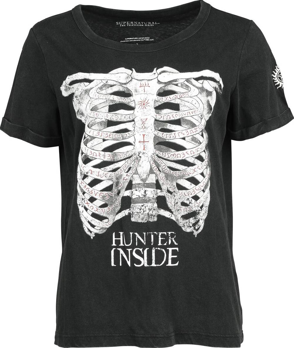 EMP "Hunter Inside" T-Shirt dunkelgrau von Supernatural