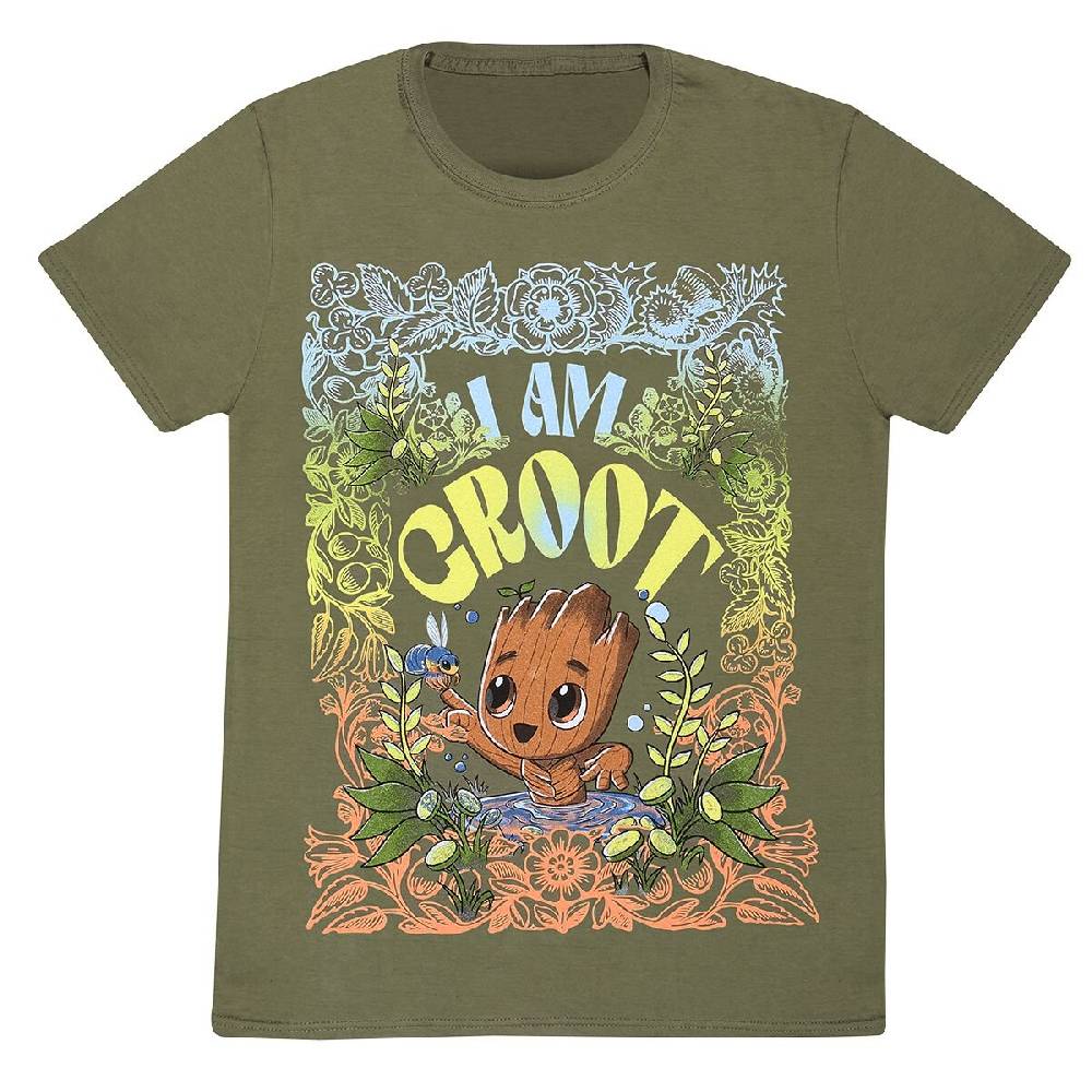 EMP "I Am Groot" T-Shirt grün von Guardians Of The Galaxy