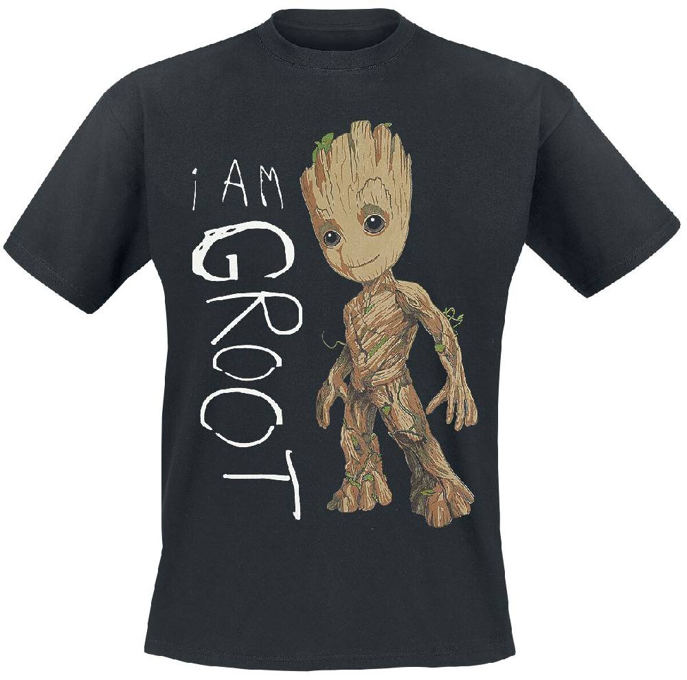 EMP "I Am Groot" T-Shirt schwarz von Guardians Of The Galaxy