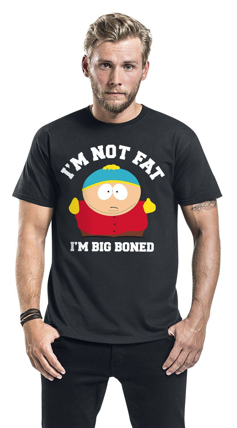 EMP "I´m Not Fat, I´m Big Boned!" T-Shirt Schwarz Von South Park
