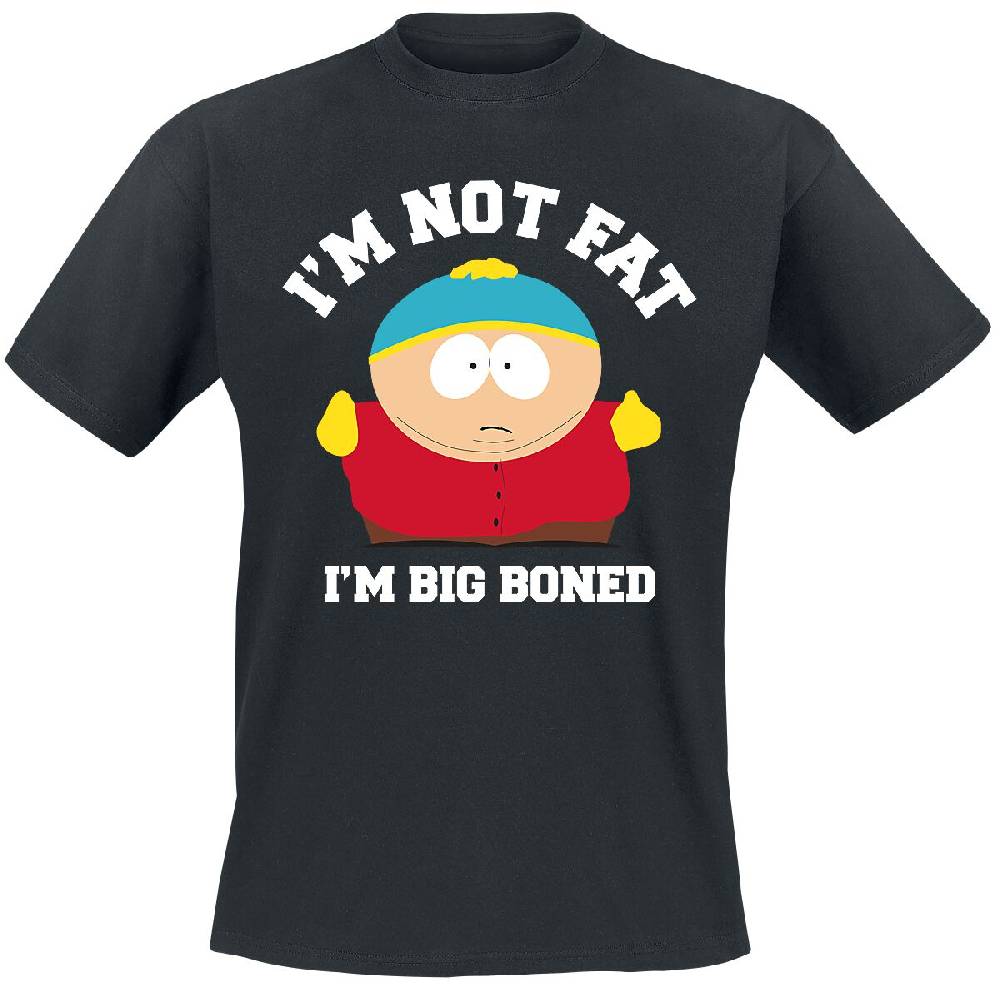 EMP "I´m Not Fat, I´m Big Boned!" T-Shirt schwarz von South Park