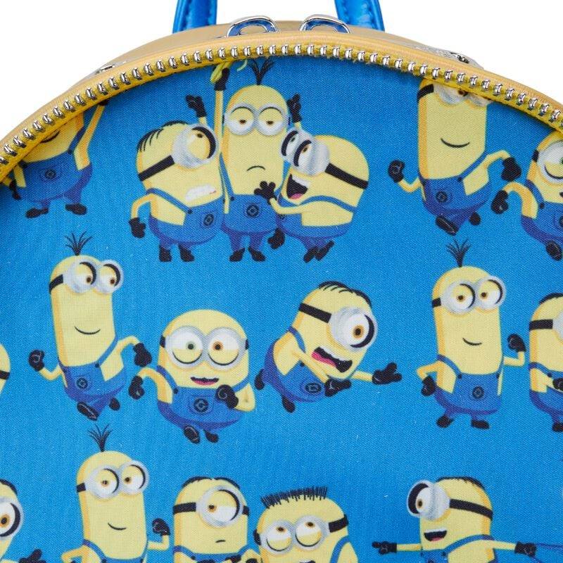 EMP "Ich - Einfach Unverbesserlich 4 - Loungefly - Bob Cosplay" Mini-Rucksack Multicolor Von Minions