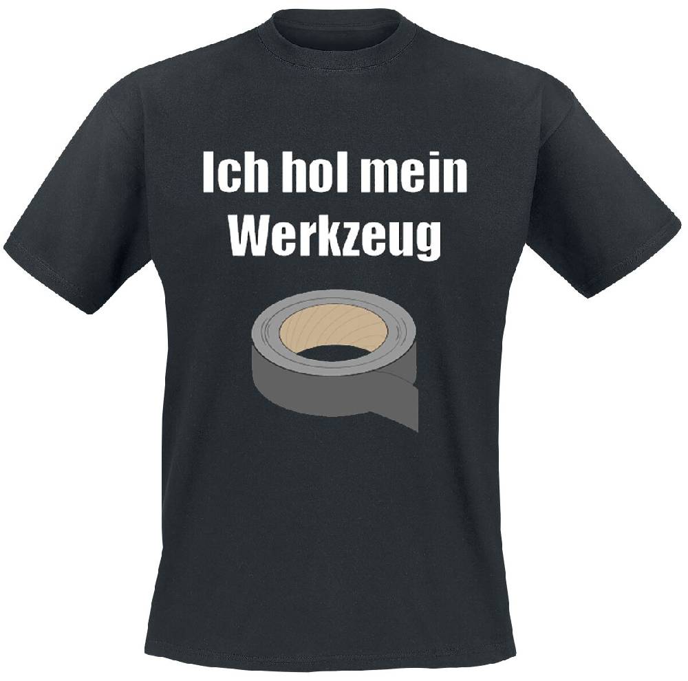 EMP "Ich hol mein Werkzeug" T-Shirt schwarz von Beruf & Karriere