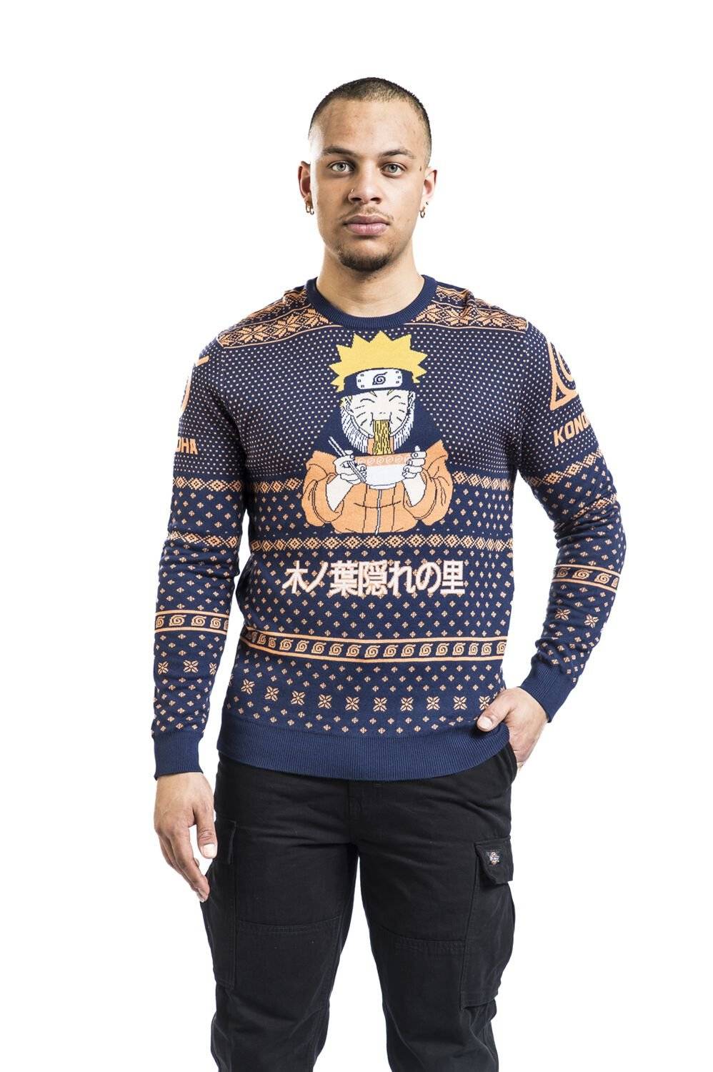 EMP "Ichiraku Ramen Shop" Weihnachtspullover Multicolor Von Naruto