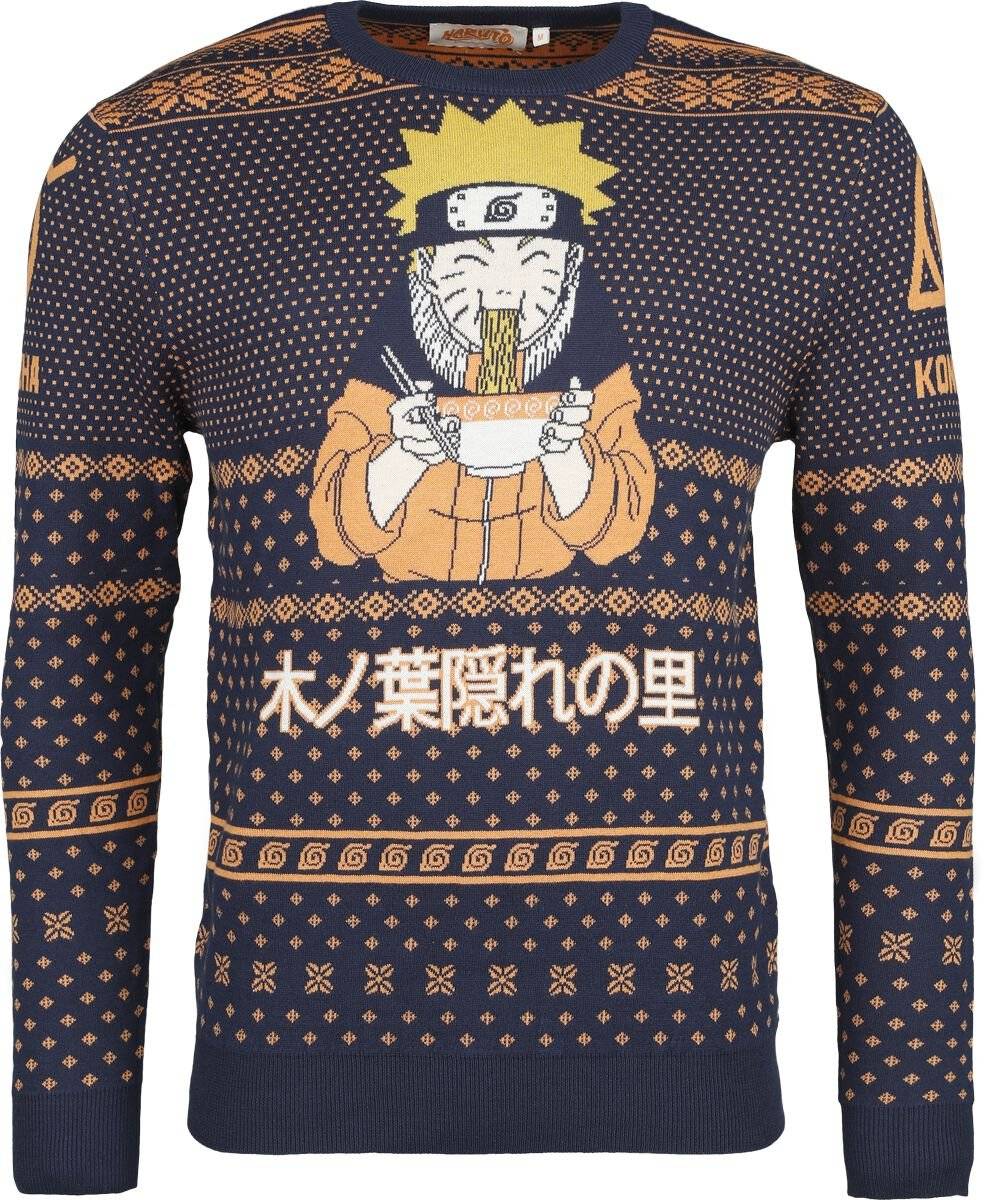 EMP "Ichiraku Ramen Shop" Weihnachtspullover multicolor von Naruto