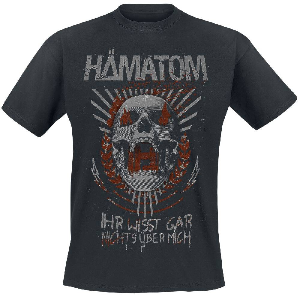 EMP "Ihr wisst gar nichts über mich" T-Shirt schwarz von Hämatom