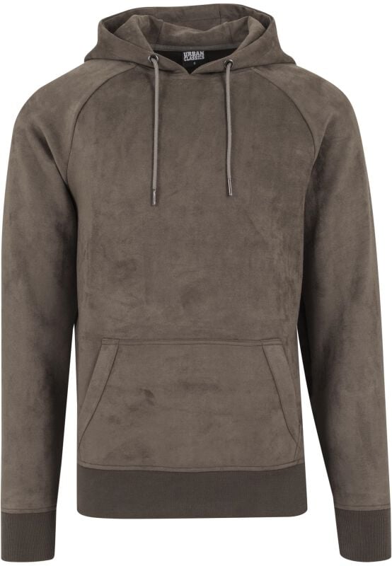 EMP "Imitation Suede Hoody" Kapuzenpullover oliv von Urban Classics