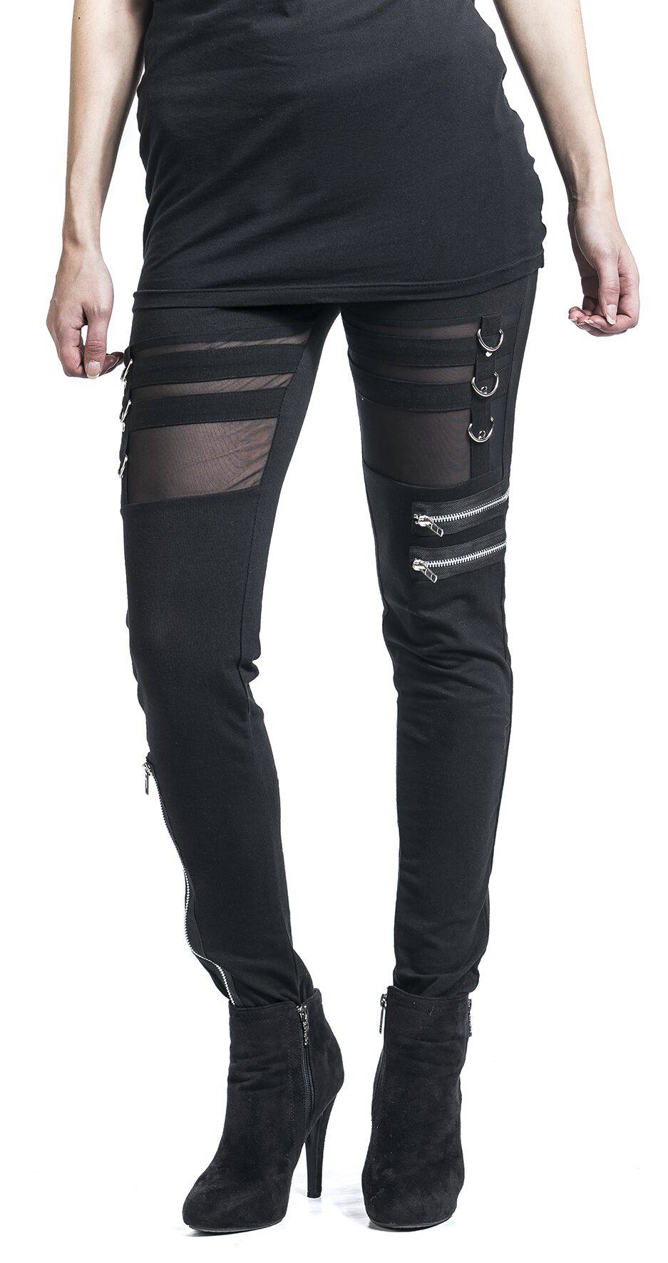 EMP "Inka Leggings" Leggings Schwarz Von Chemical Black