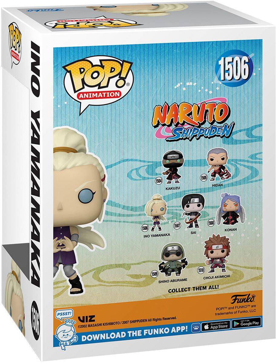 EMP "Ino Yamanaka Vinyl Figur 1506" Funko Pop! Multicolor Von Naruto