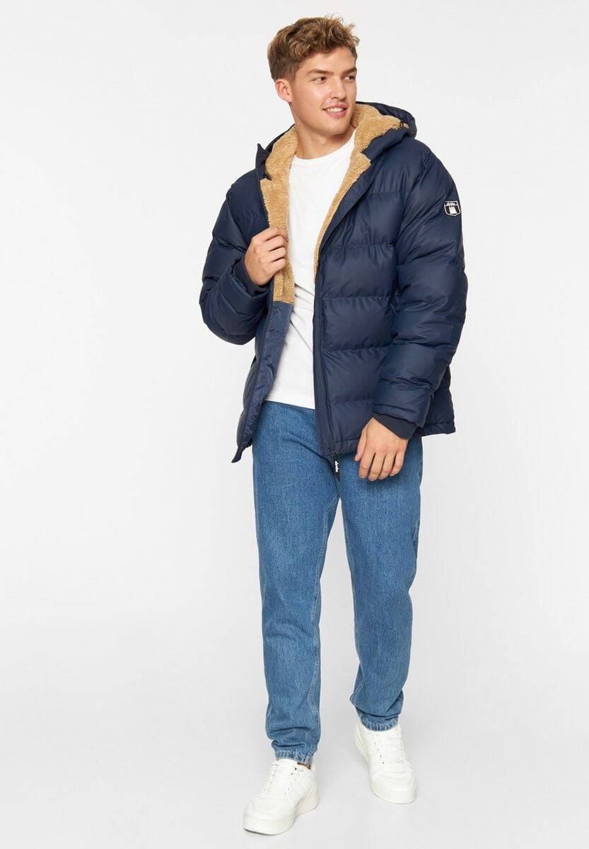 EMP "Interholm Cozy" Winterjacke Blau Von Derbe Hamburg