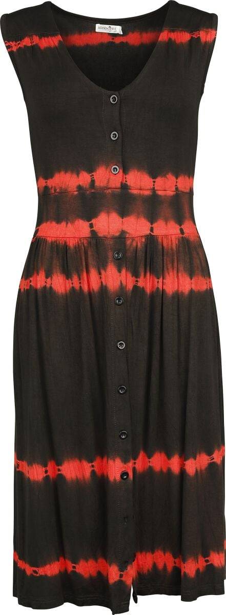 EMP "Ione Dress" Kurzes Kleid schwarz/rot von Innocent