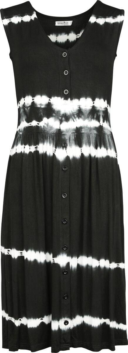 EMP "Ione Dress" Kurzes Kleid schwarz/weiß von Innocent