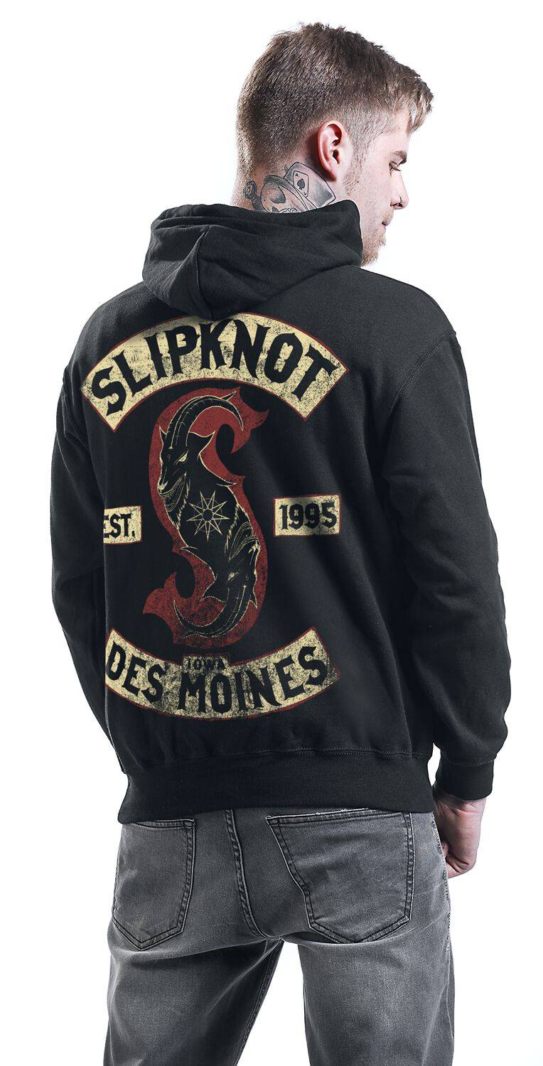 EMP "Iowa Des Moines" Kapuzenpullover Schwarz Von Slipknot