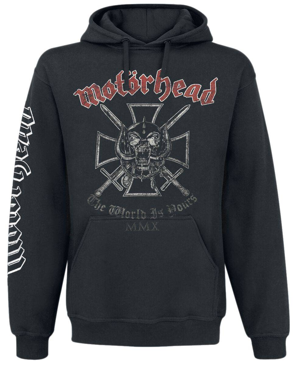 EMP "Iron Cross" Kapuzenpullover schwarz von Motörhead